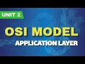 OSI Model - Application Layer