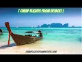 Cheap Flight From Detroit - Get on the boat
