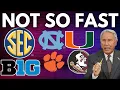Conference Realignment Insider EXPLAINS Interesting TWIST that Helps FSU Miami Clemson UNC