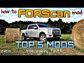Top forscan mods ford f150