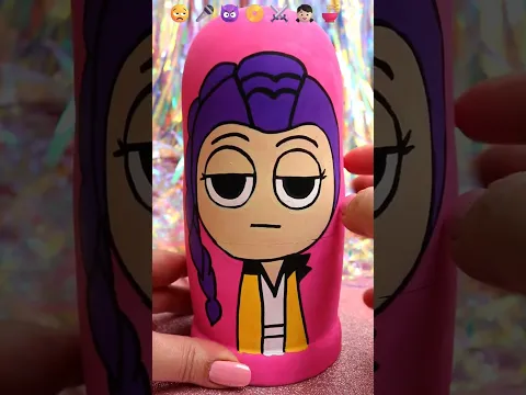 ASMR UNBOXING Sprunki Kpop Demon Hunters Nesting Dolls Review ❤️#shorts #asmr #sprunki #trending