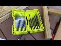 Ryoi Black Oxide Round Shank Drill Bit Set