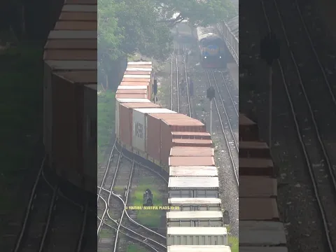 Intermodal train of Bangladesh Railway