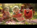 Download Lagu [Animation Music Video for Children] Watermelon Song [어린이 애니메이션 뮤직비디오] 수박이 좋아
