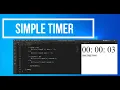 Simple Javascript Timer