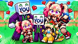 You Have a SUPER Villain Family in Minecraft!