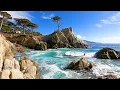 Pebble Beach Ambience From The California Coast