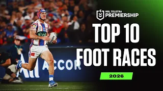 Top 10 Foot Races | Match Highlights | NRL 2026