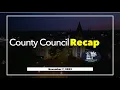 Anderson County Council Recap Nov 7 2023