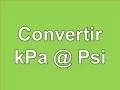 Convertir kPa a Psi