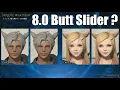 NEW 8 0 Character Customization Options - BUTT SLIDER