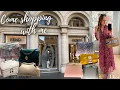 LUXURY SHOPPING VLOG in Rome - Bvlgari Fendi Dior Rome vlog Lesley Adina