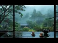 The soothing sound of rain is the music played by nature, Helps relax and sleeping