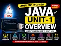 Java Programming Full Overview Unit1 Complete Explanation JVM JDK JRE OOP Basics for Beginners
