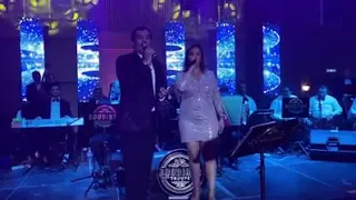 دي و الفنان العربي ايهاب توفيق و الفنانة صفاء سعد   ولا عارف دندنها