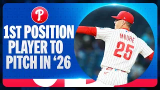 Dylan Moore is MLB s first position player pitcher in 2026 against the Nationals in the 9th