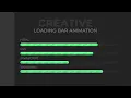 How to Create Animated Loading Bar using only HTML CSS CSS Progress Bar Animation