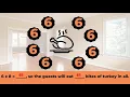 Multiplication Word Problem - Thanksgiving 3rd Grade Math