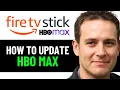How To Update HBO Max On Firestick 2025 FULL GUIDE