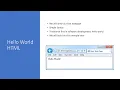 Hello World HTML