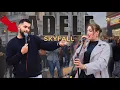 Download Lagu This Italian Singer SHOCKS Everyone - Skyfall Adele Allie Sherlock Cover