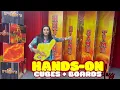Hands-On Cubes Photo Boards Backdrops Cutouts Standees Accordion walls Class