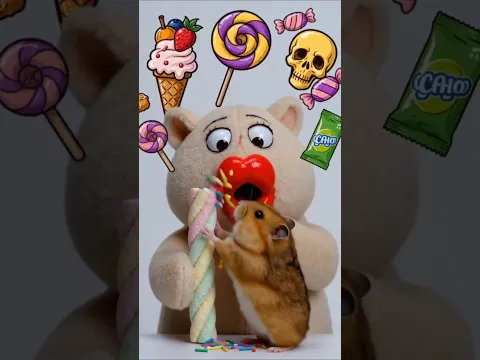 Hamster 🐹 Eating Show ASMR #satisfyingasmr #hamster #asmrea #funny #cute