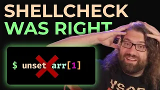 I Learned Something New about Bash from shellcheck