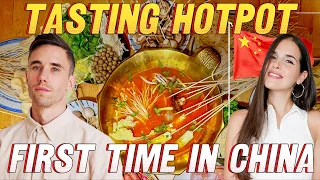 第一次品尝中国火锅｜2024中国重庆美食Vlog