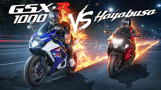Кто быстрее GSX-R или HAYABUSA?