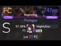 Download Lagu [Live] MightyDoc | Minami - Prologue [Beginning] 1st +HDDT FC 97.38% {#1 747pp FC} - osu!