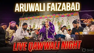 Sharif Parvaj qawwali Aruwawa Faizabad LIVE Qawwali Night Mahfil 2026 Aruwawa Faizabad Qawwali live