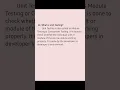 Q22 What is Unit Testing