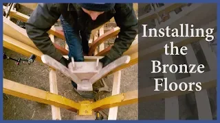 Acorn to Arabella – Journey of a Wooden Boat – Episode 65: Installing the Bronze Floors