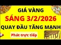 Lagu Trực tiếp giá vàng Sáng hôm nay ngày 3/2/2026 - Bật tăng mạnh giá Bạc, giá vàng 9999, Sjc, Doji, Pnj