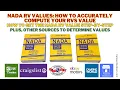 NADA RV Values How to Accurately Compute Your Used RV Values
