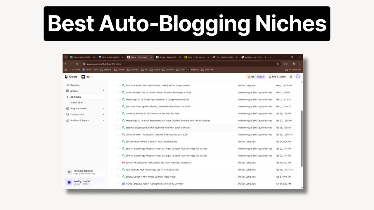 How to Use AI to Build a Niche Article Site Faster YouTube video preview
