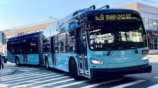 NYCT Bus 2019 New Flyer XE60 on the Bx9 at 225th Street and Broadway