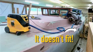 Something’s Not Right Here! Building Our 52ft Sailboat – Ep. 502