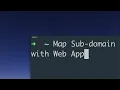 Map your Subdomain with Web App on Server with Apache