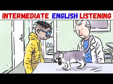LEARN ENGLISH VOCABULARY - A Trip To The Vet! | Comprehensible Input | B1 Intermediate