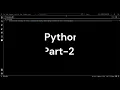 python part 2 assignment rule assignment operator