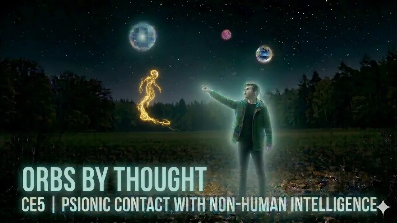 CE-5 Contact Experiencer Orbs By Thought | Interactions with Non-Human Intelligences