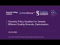 ICLR 2022 Diversity Policy Gradient for Sample Efficient Quality-Diversity Optimization