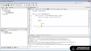 Multidimensional Arrays The Fundamentals of Java