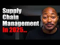 Is a SUPPLY CHAIN MANAGEMENT degree worth it in 2025