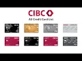 CIBC all Credit Cards List All Cards Comparison CIBC Best Credit Card with Low Annual Fees