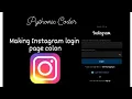 Making Instagram login page colon using Python library kivy and KivyMD