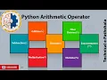 Arithmetic Operator in Python in Hindi Operator in Python By Technical e-Pathshala