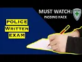 Police Written Exam How To Ensure You Pass